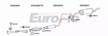 Система выпуска ОГ EuroFlo KACLA18 2001B